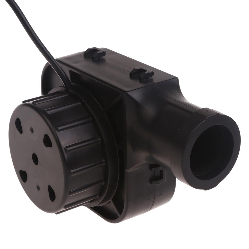 7cm 7530 12V Small Blower with Power Variable Speed Controller for DIY Cooling Outdoor BBQ Fire Blower Fan