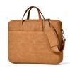 TS JYL laptop bag,Lightweight PU Laptop Bag 14 Inch Waterproof Shockproof Shoulder Briefcase