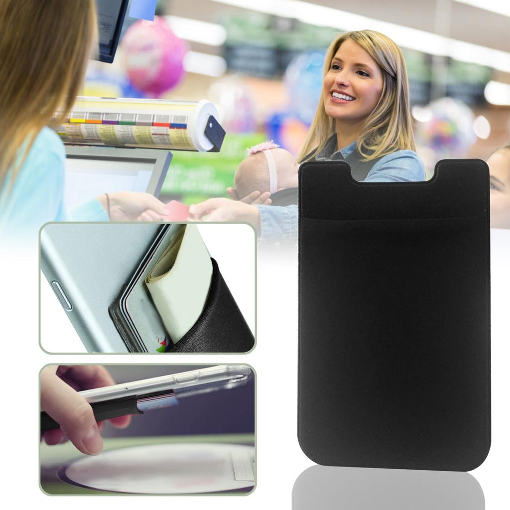 Клей-карандаш для мобильного телефона Hhone Hard Holder на кошельке, работающий как держатель кредитной карты