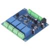 4-канальный релейный модуль PCB RTU Релейная плата Переключатель RS485 TTL Предотвращение обратного соединения