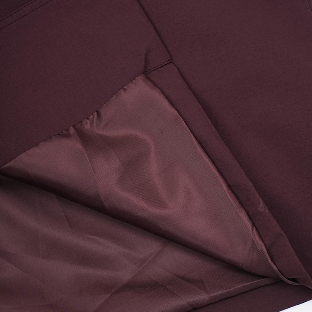 Женская темно-синяя ветровка большого размера с длинным элегантным воротником-стойкой и длинным рукавом, модная весна-осень