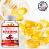 Berb-erine Supplement 500mg (1000mg Per Serving) for Supports Healthy Immune Function, Anti-oxidant,Gastrointestinal & Overall Wellness