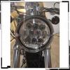 5,75-дюймовая светодиодная фара для мотоциклов Harley, 80 Вт сверхяркая с ДХО, ближний/дальний свет