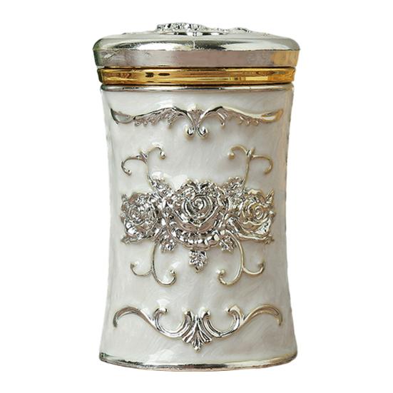 Коробка для зубочисток в европейском стиле, большая емкость, пластиковый роскошный органайзер для зубочисток, настольный декор для дома