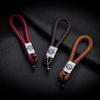 Car Metal/Leather Styling Keychain For Volvo XC40 XC90 V40 V90 V60 XC60 S80 S60 S90 C40 V70 XC70 Accessories