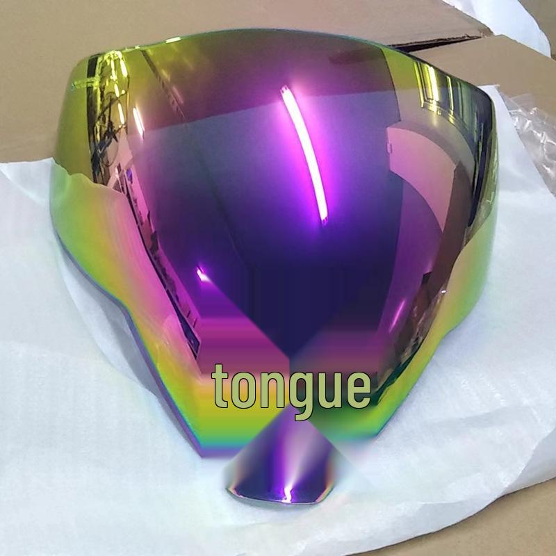 Ghost Face Motorcycle Windshield Visor for Icon Airflite C06 Helmet (Day/Night)