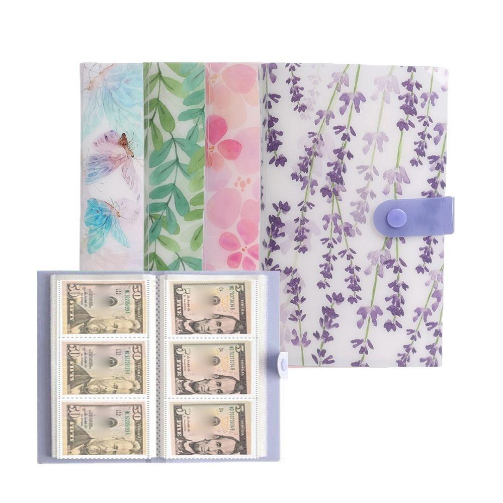 Waterproof Budgeting Planner Book Fun Way 120/240 Envelope Challenge Binder Cash Card