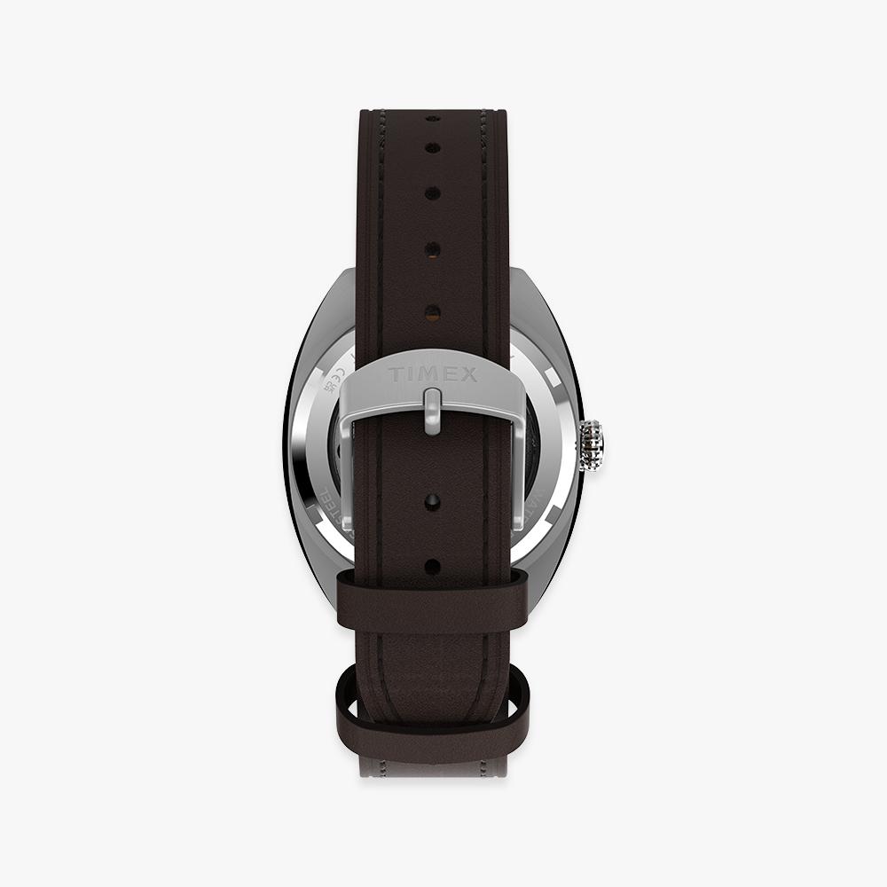 TIMEX Мужские автоматические кожаные часы Marlin Draper 37 мм TW2Y65200