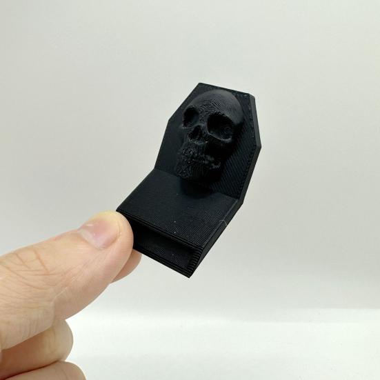 Baizihuahu Готический Открывашка для консервов в виде черепа, 3D-печатный инструмент для открывания колечка, Модный кухонный аксессуар, Подарок друзьям