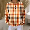 Women's Casual Shirts Long Sleeve Tops Button Up V Neck Loose Knit Fall Favorites For Women