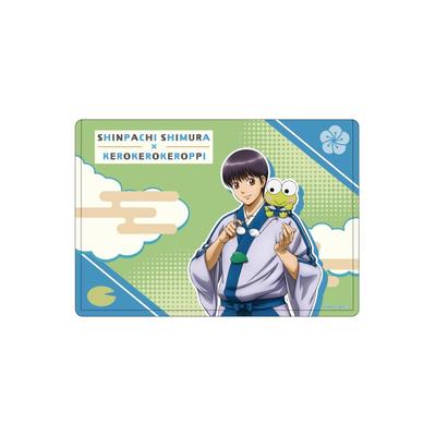 Gintama x Sanrio Characters 02 Шимора Шинпачи x Керокерокероппи [Коллаборационная иллюстрация] Прозрачный чехол с персонажем