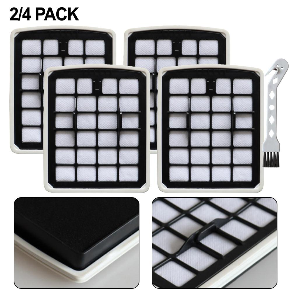 2/4 HEPA губчатых фильтра для Eureka Для Apollo V18C01A-200 AK9/AK10 Для Midea VCS41S160 VCS42S200 VCC18C Фильтры для пылесоса