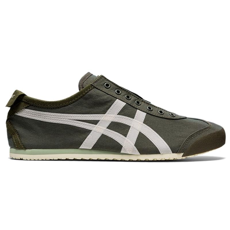 ONITSUKA TIGER Кеды Mexico 66 Slip-On Оливково-зеленые Белые 1183B603-301