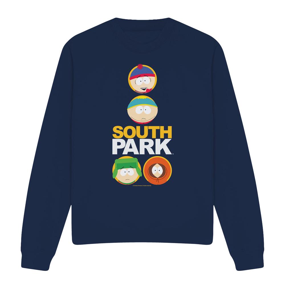 South Park Унисекс Толстовка для взрослых с однотонными кругами