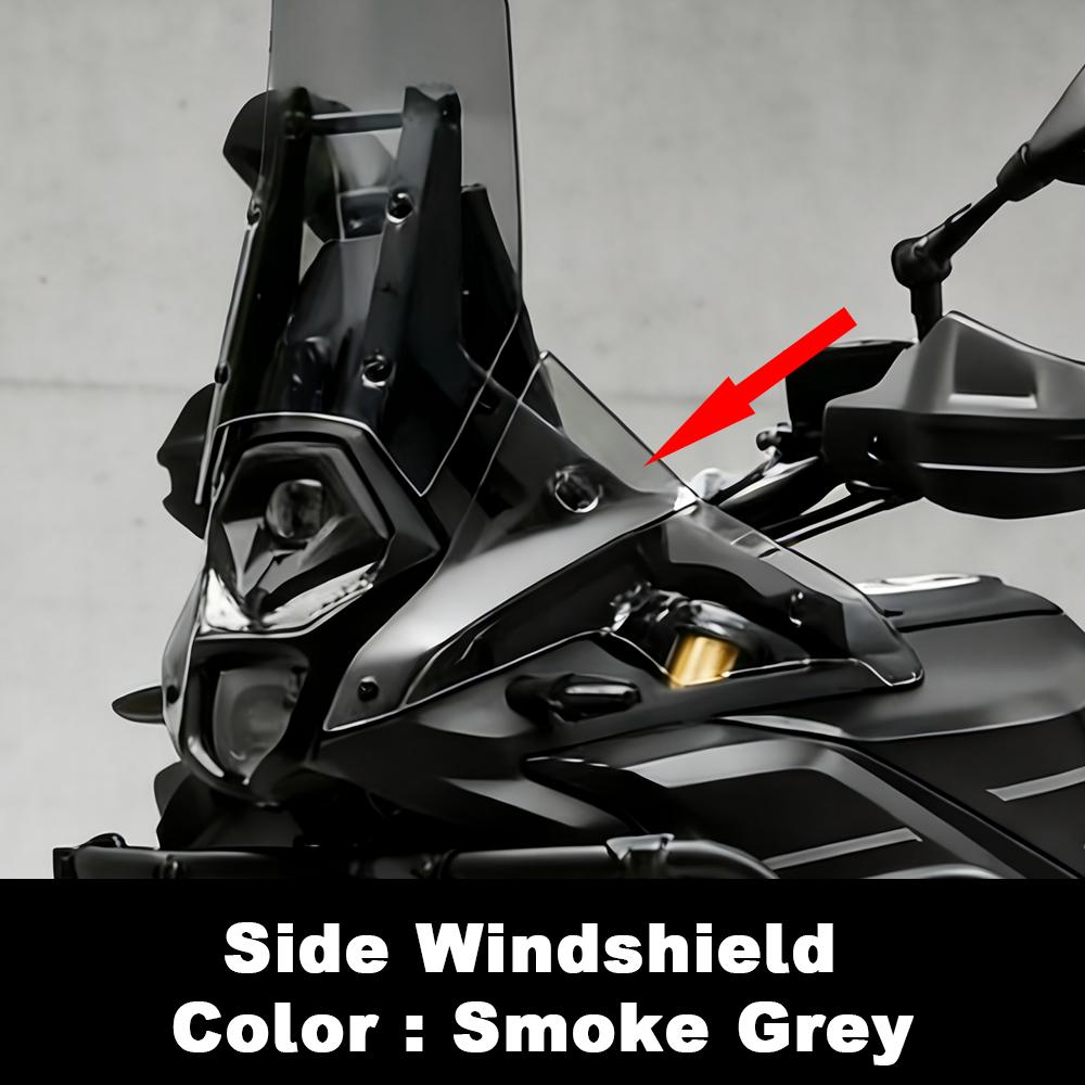 DS 800X RALLY Side Deflectors For VOGE DS800X RALLY Accessories Windshield Bilateral Side Wind Deflector Air Spoilers DS 800 X