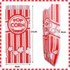 Paper Popcorn Bags Pop Corner Bags Individual Servings for Popcorn Machine Party Disposable Pop Corn Storage Christmas Bag