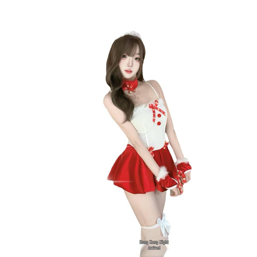 Праздничный костюм для рождественской вечеринки «Девушка-кролик»