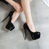 Fashion Size 35-42 Sexy Pumps Wedding Women Fetish Shoes High Heel Stripper Pumps 16 Cm Zapatos Mujer Heels for Women Platform Heels