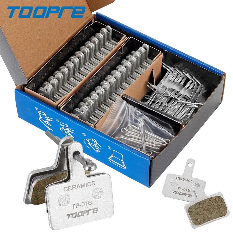 TOOPRE-MTB Металлические Тормозные Колодки для Велосипеда, Масляные Дисковые Тормоза для SHIMANO BR-C501,BR-M575,BR-M525,BR-MT500,BR-MT400,BR-MT200, Велосипедные Запчасти