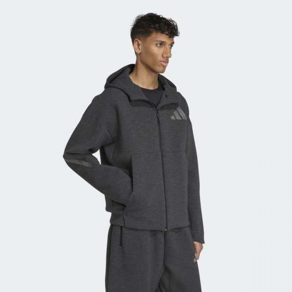 adidas Унисекс Толстовка на молнии Jm6055 G E ПРЕМИУМ Толстовка куртка