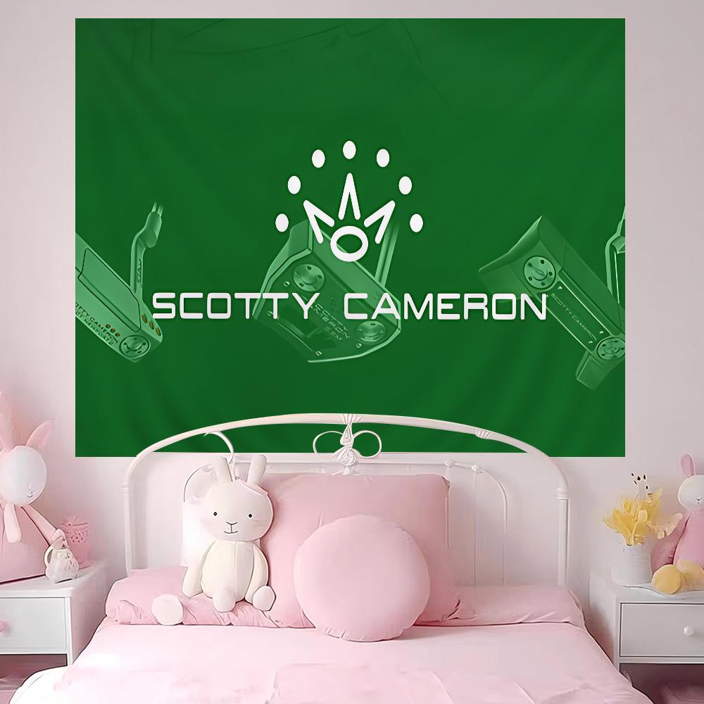 SScotty CCamerons Cartoon Tapestry For Living Room Home Dorm Decor INS Home Decor