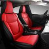 Индивидуальные чехлы на сиденья автомобиля для Toyota Corolla 2019-2025 Водонепроницаемые кожаные подушки Аксессуары для защиты автомобиля Полный комплект