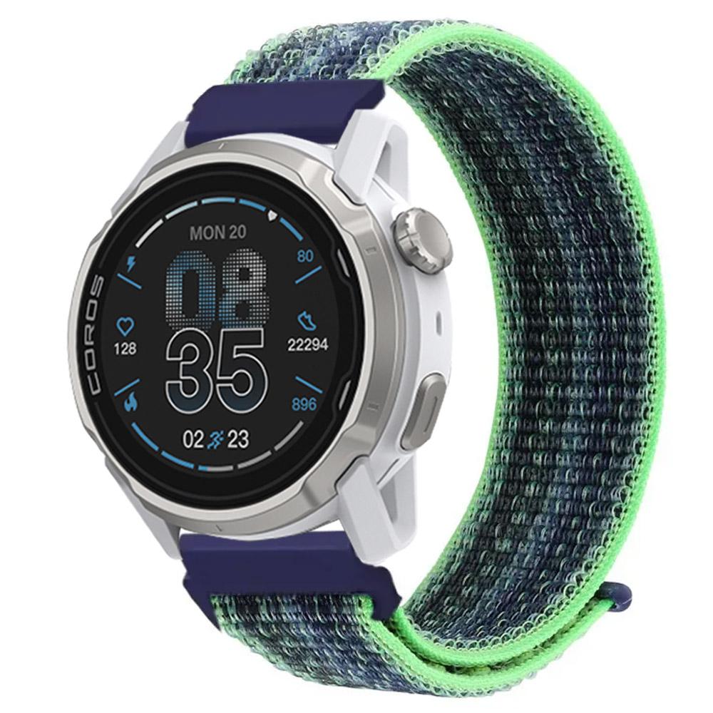 20mm 22mm Nylon Loop Strap for COROS APEX 4 42mm/PACE Pro/CMF Watch 3 Pro Smartwatch Breathable Band for Suunto Vertical/Race 2