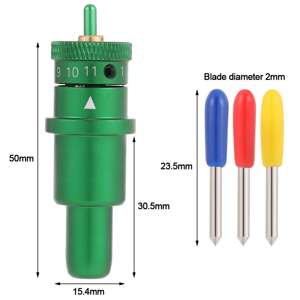 30 45 60 Градусов Сменные Металлические Лезвия для Плоттера Гладкие Держатели для Graphtec Silhouette Cameo 4 Plus Pro Portrait 3