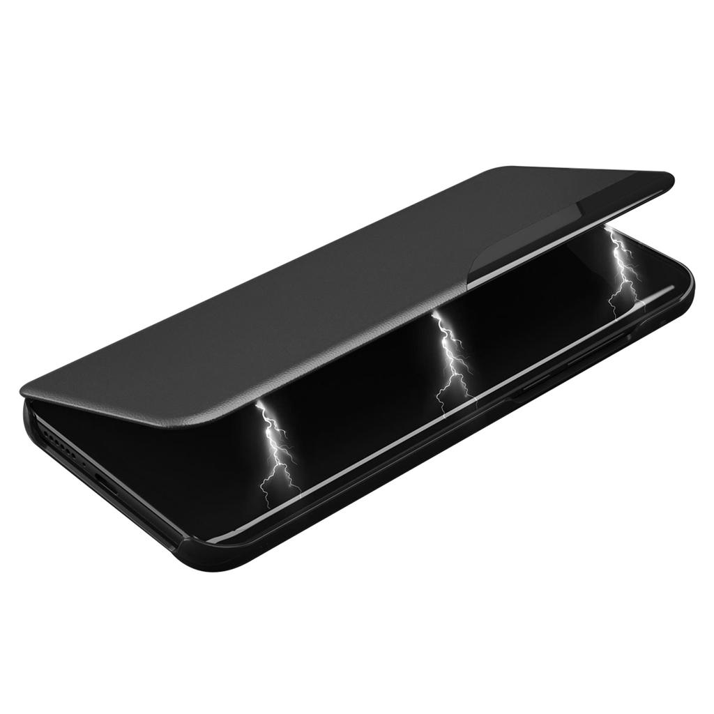 Чехол для телефона Samsung Galaxy A54 5G с прозрачным окошком, защитой от царапин, откидной кожаный чехол для телефона со подставкой