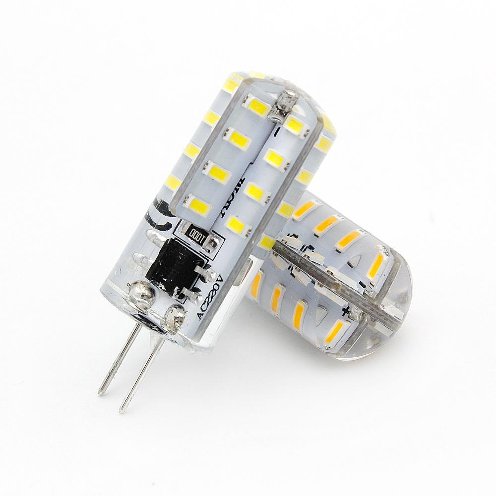 10pcs/lot G4 2W 220V LED Light Bulb 32leds SMD3014 Warm Cold White Lights Replace 10W 20W Halogen Lamp For Home Indoor Lighting