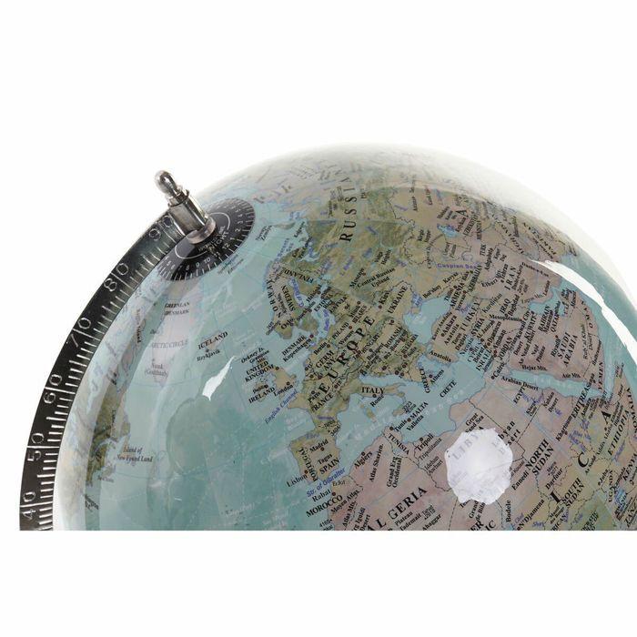 Globe terrestre - DKD HOME DECOR - Fait main - Fer et Plastique - Bleu - Intérieur