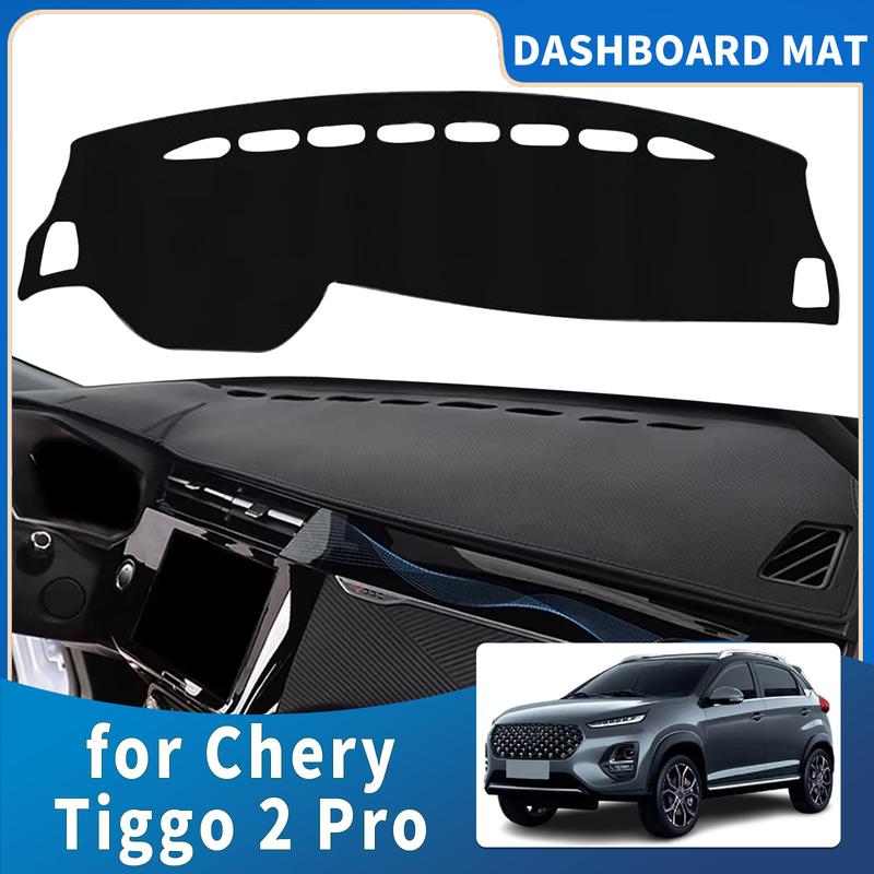 Для Chery Tiggo 2 Pro -2024 2025 Высококачественный чехол на панель приборов Коврик на панель Защита от солнца УФ-защита Коврик на панель Аксессуары