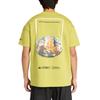 adidas X Футболка National Geographic AEROREADY с принтом на спине Удобная Модная Повседневная Футболка с коротким рукавом Унисекс Топы KC2351