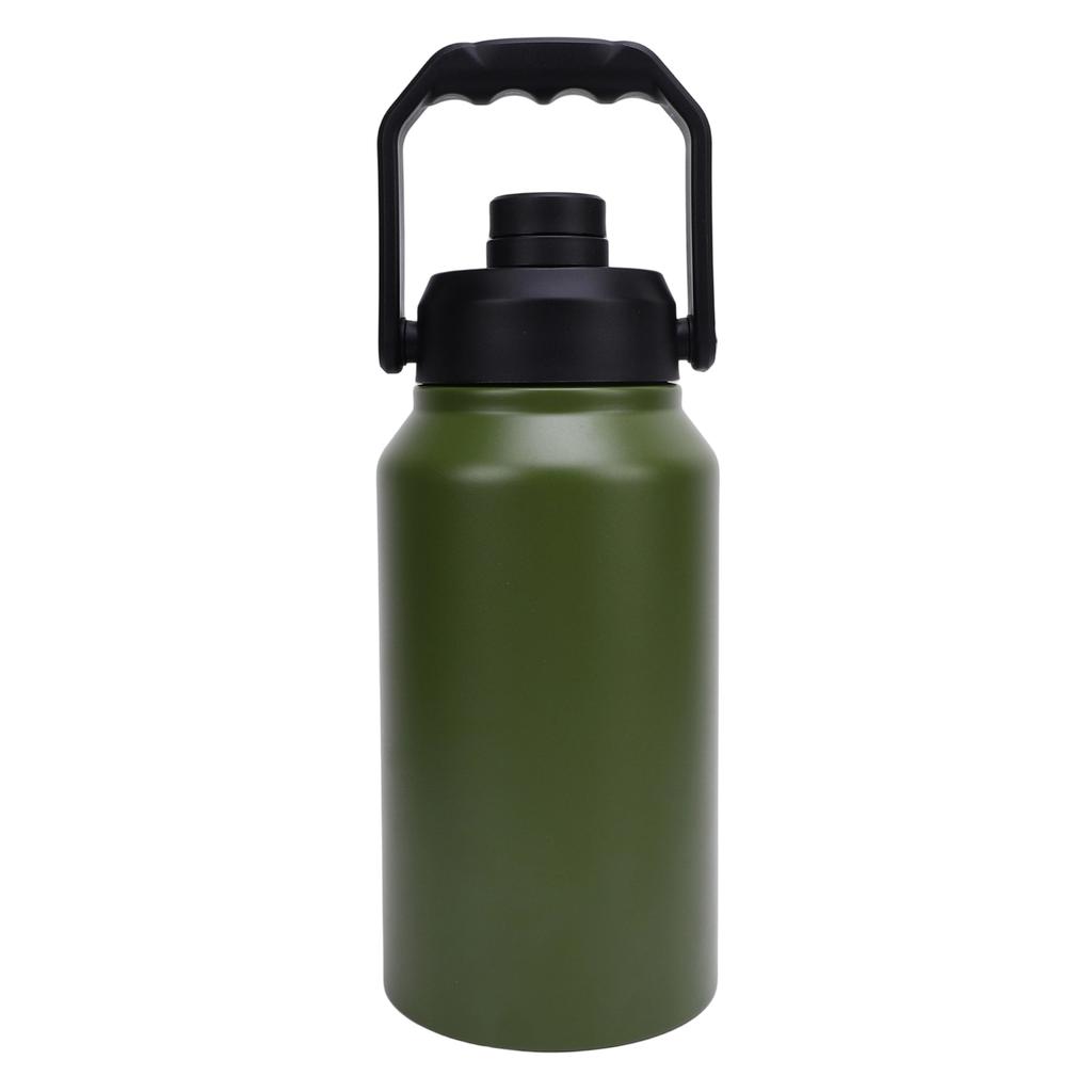 3L Insulated Water Bottle With Lid Handle Wide Mouth 316 Stainless Steel Travel Thermal Mug for Sports Gym Fitness Keep