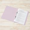 Plus Flat File A4 Vertical Resin Binding 10 Books Violet 78-232 No.021N-10P