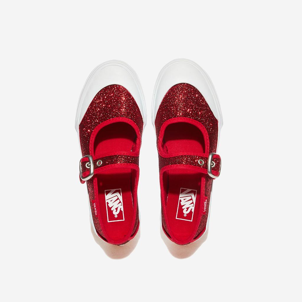 Vans Mary Jane – Glitter Red, VN000CYKRED, 1010110154, популярная корейская обувь