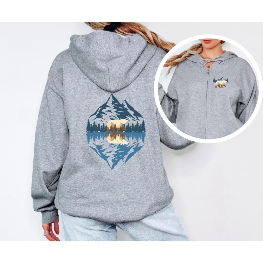 American High Street Autumn and Winter Cursive Letter Printed Hoodie Casual Loose Couple Hoodie Fashion Trend