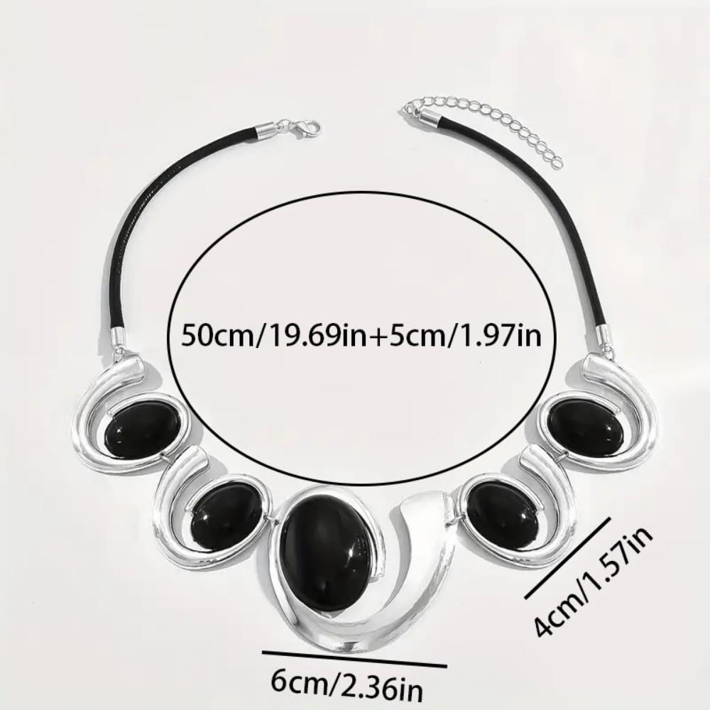 Ретро Ожерелье Улитка Изысканный Роскошный Шарм Женские Украшения Преувеличенные Аксессуары для Личности