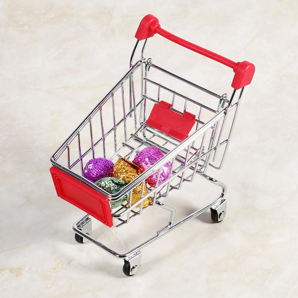 Игрушка для попугая Попугайчик Волнистый попугайчик Корелла Инструмент для развития интеллекта Супермаркет Корзина для покупок Красный