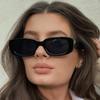 Классические красные солнцезащитные очки с защитой UV400, ретро-квадратная оправа для мужчин и женщин, модные, роскошные, винтажные очки, уличные солнцезащитные очки