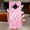 For Honor X9C Smart 5G Case Clear Luxury Fashion Butterfly Flowers Soft TPU Silicone Phone Casing For HonorX9C Smart Back Cover