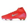 Nike Кроссовки унисекс Zoom Mercurial Superfly 10 Pro FG Mad Energy Pack Красный Уголь-Сияние Аврора-Зеленый HF9433-800