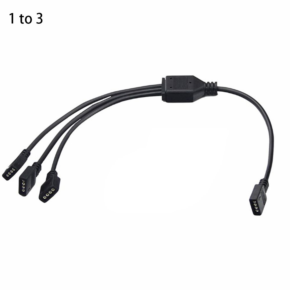 Соединительная линия, световая полоса 3528 5050, кабель, провод, адаптер, светодиодный разветвитель, разъем 4-контактный RGB