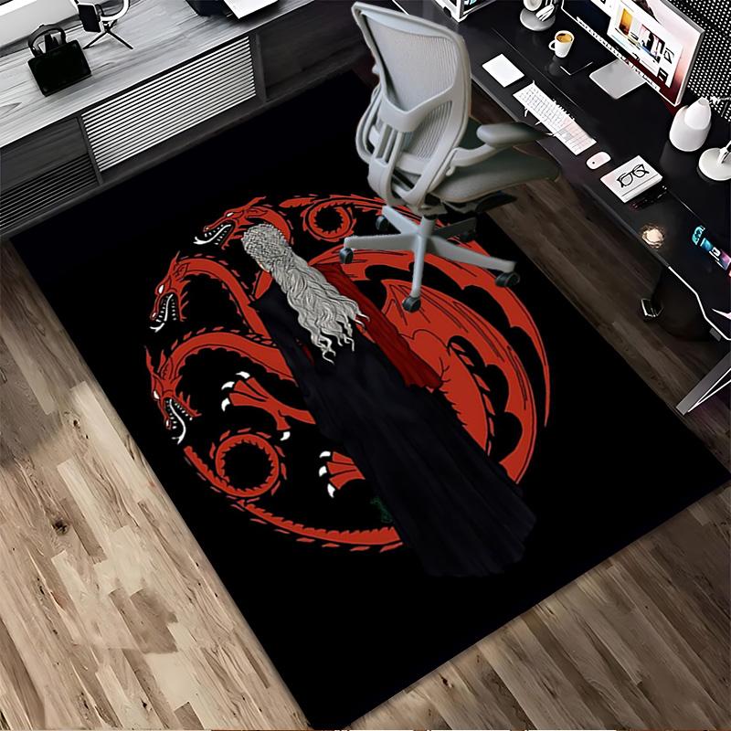 Dragon Mage Living Room Non-Slip Area Rug Soft Carpet for Bedroom Game Playroom Sofa Office Home Decor Doormat Christmas Gift C9211352