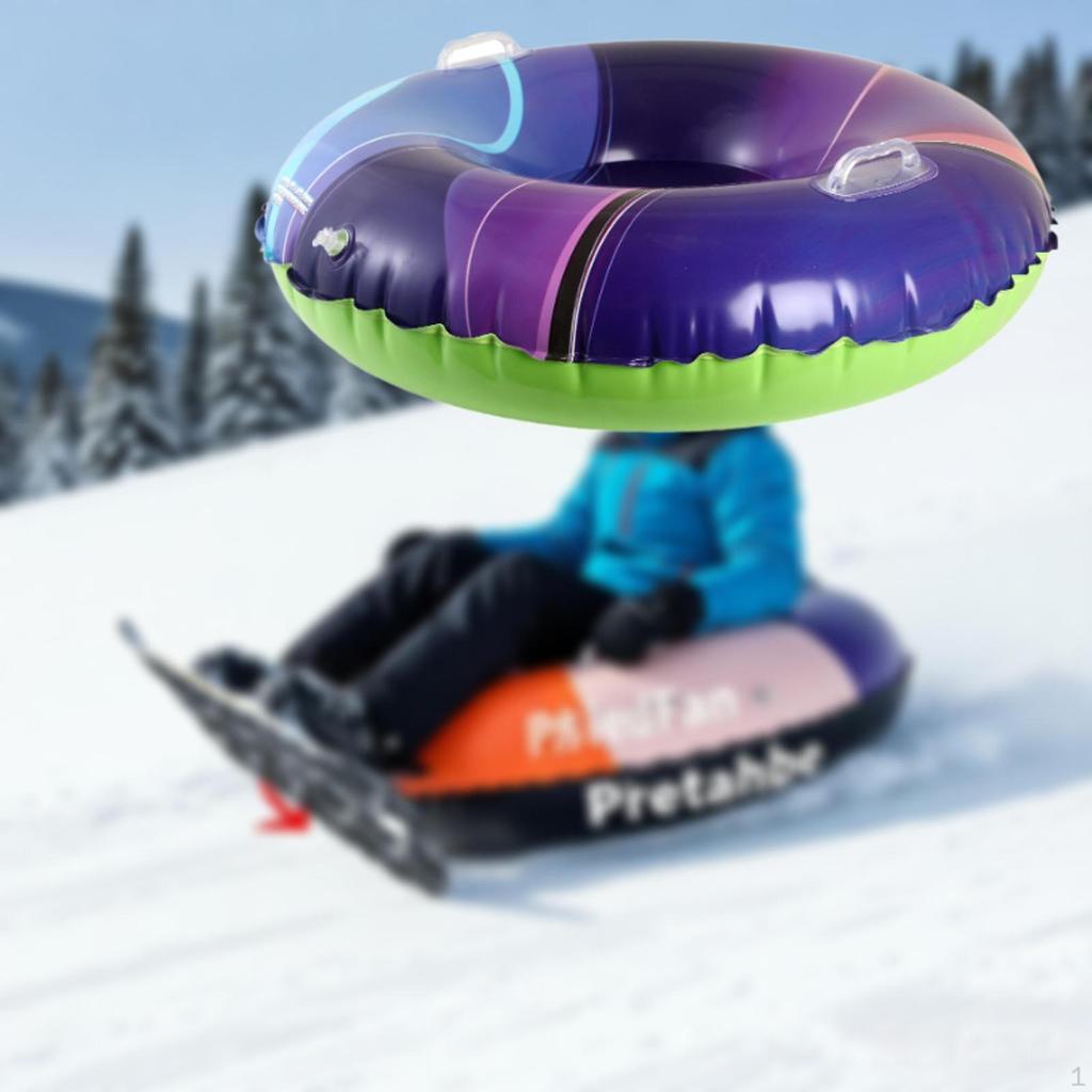 Надувные санки-тюбинг для снега, для активного отдыха, морозостойкие, зимние санки-игрушка с ручками
