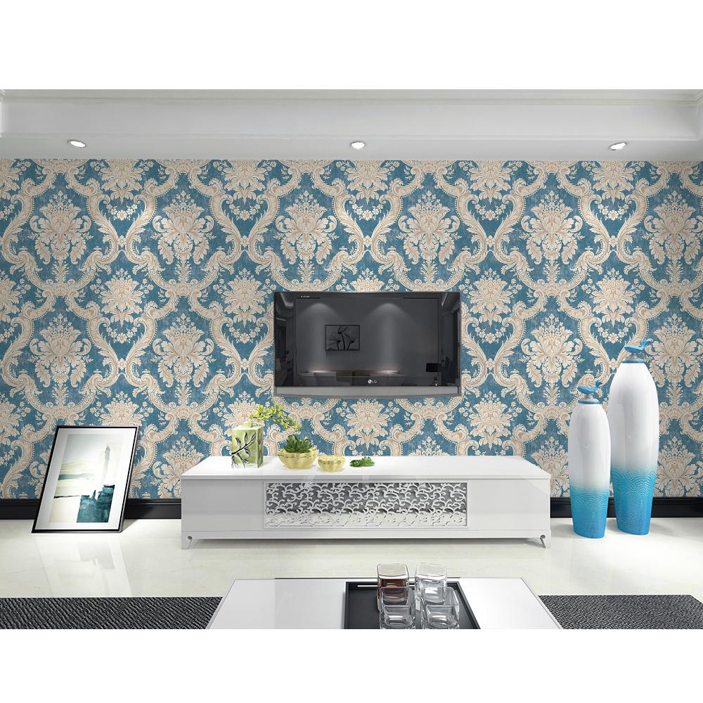 0,53*10 м ретро европейские итальянские дамасские обои викторианские нетканые обои наклейки на стену