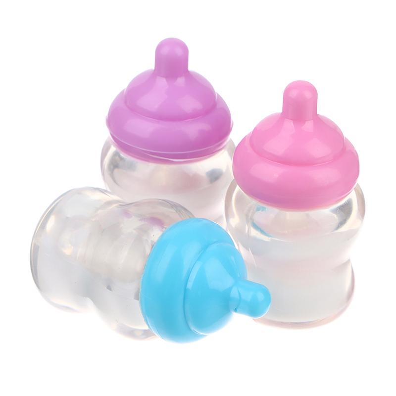 1Pc Kids Pretend Play Games Toys Mini Nipple Baby Doll Pacifier Bottle For Doll