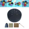 Mini Steel Tongue Drum ,3 Inch 6 Notes Drum, Outside Rain ,Mini Handpan for Kids Adults