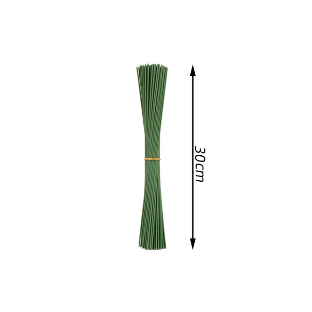 20Pcs Bendable Plant Stakes Single Stem Plant Support Stakes Flower Making Plant Sticks