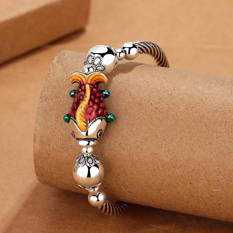 Retro National Style Has Fish Koi Bracelets In The Year